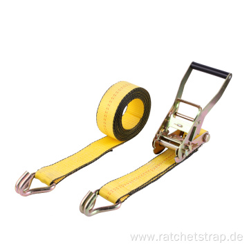 2" Ratchet Buckle Lashing Strap with Swan Hooks